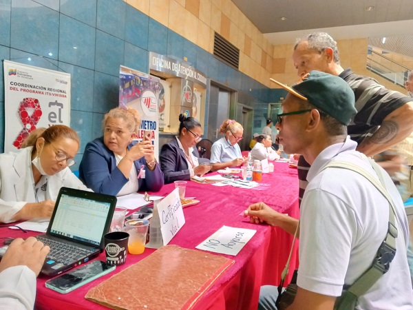 Metro de Valencia realizó jornada de médico asistencial en la Estación Lara 
