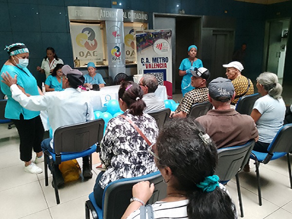 Metro de Valencia conmemora el “Día de la Diabetes” con jornada médica y charla